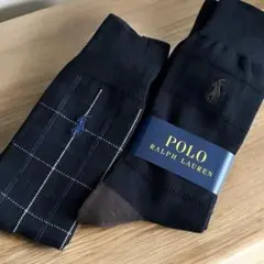 POLO RALPH LAUREN チェック柄ソックス