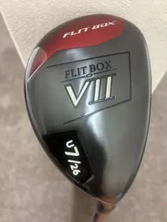 超希少レフティ⭐️UT3本FLIT BOX VII 美品ユーティリティ左 超希少レフティ⭐️UT3本FLIT BOX VII 美品ユーティリティ左 超希少