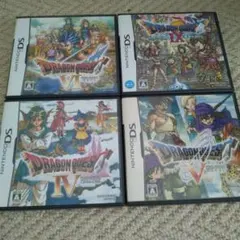 ソフト単品】ドラゴンクエストⅣ・Ⅴ・Ⅵ・Ⅸ 4点セット 動作確認済み