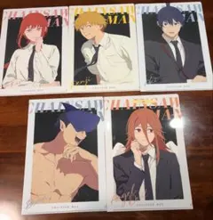 ローソンチェンソーマン クリアファイル 5枚セット