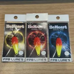 FPBルアーズ ビーハート 2.8g 陰キャ、釣りにハマる。 3色セット