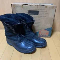 SOREL ブラック スノーブーツ　ヴィンテージ　サイズ9