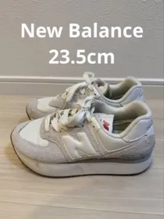 New Balance スニーカー ホワイト23.5cmのサムネイル