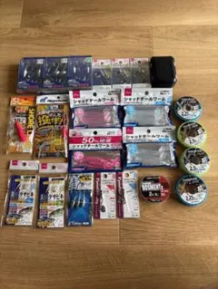 シーバス　ライトジギング　ショアジギング　ワーム　ジグヘッドセットのサムネイル
