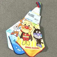 ★アンパンマン★ループ付きハンドタオル3枚セット★新品未使用★