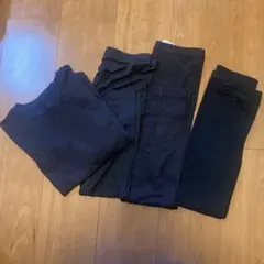 UNIQLOヒートテック長袖シャツとレギンスタイツセット