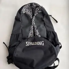 SPALDING バスケットボール用バッグ ブラック