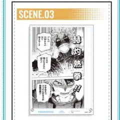 僕のヒーローアカデミア　ヒロアカ　轟　応募者全員サービス　原稿風アクリルアート