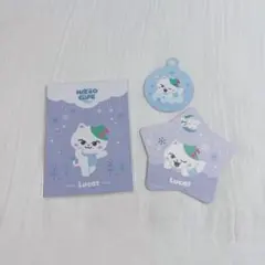 NiziU マユカ NIZOO ルキャ カフェ メモ帳 コースター