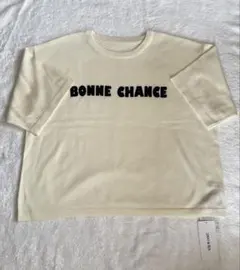 SHOO・LA・RUE 半袖ニット BONNE CHANCE