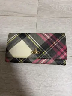 Vivienne Westwood 長財布 チェック柄