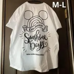 ディズニー easy breezy sunshine days ミッキーTシャツ