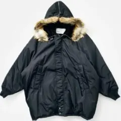 未使用級 25AW TICCA ロングN2Bジャケット 黒 オーバーサイズのサムネイル