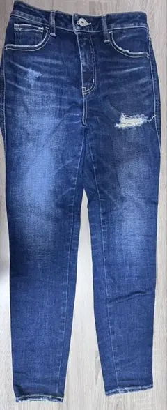 rienda ダメージスキニーデニム