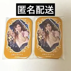 =LOVE イコラブ DMMスクラッチくじ E賞 スクエア缶バッジ 大場花菜