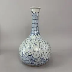 【美品】染付 達磨大師 般若心経 壺 花瓶 白磁 仏教美術 禅 縁起物 美品】染付 達磨大師 般若心経 壺 花瓶 白磁 仏教美術 禅 縁起物