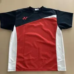 YONEX バドミントンシャツ Mサイズ 赤黒
