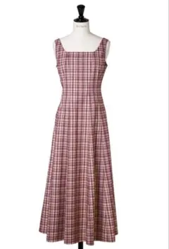 herlipto Paddington Long Dress cherry M - メルカリ
