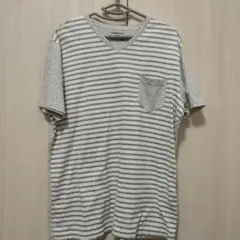 GLOBAL WORK ボーダー　Tシャツ LARGE