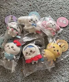 ちいかわ×サンリオキャラクターズ ぷちミニマスコット 6点セット