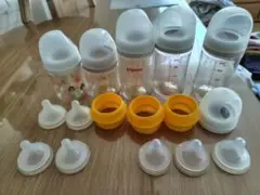 母乳実感 哺乳びん まとめ売り 100、160、240ml おまけ付き 新生児 