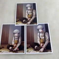 うたプリ　黒崎蘭丸　BM フォト風カード 3点