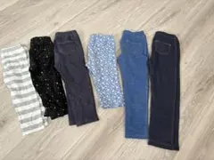 キッズボトムスセット 5点 まとめ売り