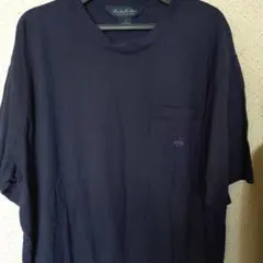 ブルックスブラザーズネイビー ポケット付Tシャツアメリカ土産