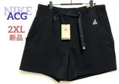 新品【希少サイズ2XL】NIKE ACG カーゴパンツ ハーフパンツ 黒