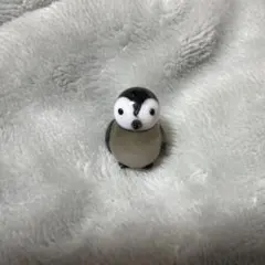 ガラス細工 ペンギン 置物 ミニチュア