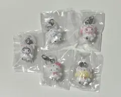 サンリオ めじるしアクセサリー ふわふわスノー しろくま ガチャガチャ