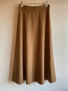 ZARA ザラ ロングフレアスカート ブラウン