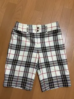 【美品】バーバリー　チェック柄ショートパンツ　Burberry 36