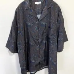 RockyMonroe 半袖シャツ　ペイズリー　新品　タグ付のサムネイル