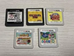 ニンテンドー3DS、DSゲームソフト 5本セット