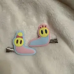 ニャッキ！ コラボ 前髪クリップ 2個セット NHK サンキューマート ヘアピン