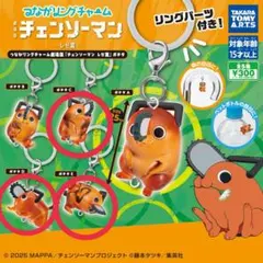 つながリングチャーム 劇場版チェンソーマン レゼ篇 ポチタC,D,Eセット