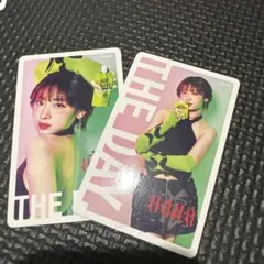 HANA JISOO タレントカード 2枚セット