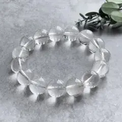 ✨希少✨大玉　四川省産水晶ブレス