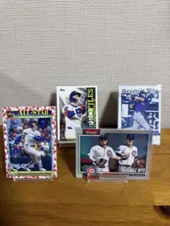 PCA 計4枚 鯉パラレル topps MLB
