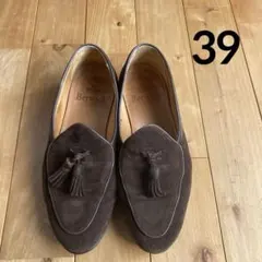 Berwick バーウィック タッセルローファー 39 約24.5～25cm