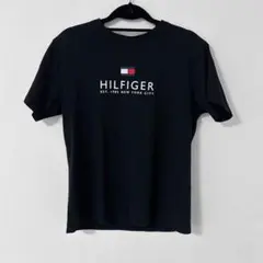 TOMMY HILFIGER トミーヒルフィガー ロゴTシャツ ブラック 半袖