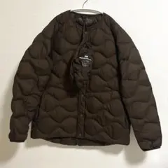 ユニクロ×ホワイトマウンテニアリング　ダウンジャケット　ブラウン