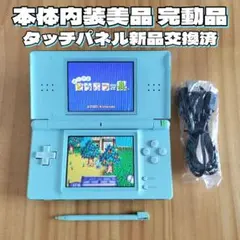 本体内装美品 完動品 ニンテンドーDS Lite アイスブルー 本体 新品充電器