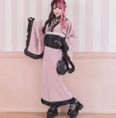 夢展望 ディアマイラブ レース浴衣 浴衣ドレス セパレート 帯なし