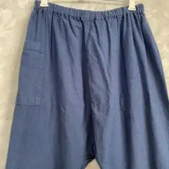 中川政七商店　たっつけパンツ　青　L