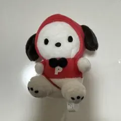 ポチャッコ カラフルパーカーマスコット　レッド