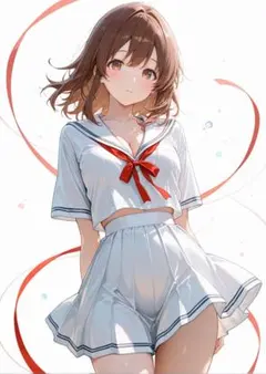 AA2 アートポスター♡A4イラスト グラビア アニメ 二次元 美少女 可愛い