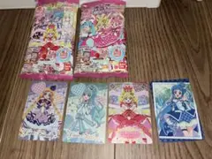 プリキュアグミ カードセット 4枚