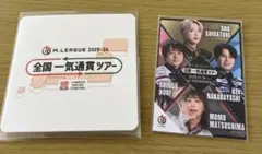 Mリーグ　宮城(大河原) 一気通貫ツアー限定　リアルトレカ　コースター